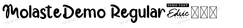 MolasteDemo Regular字体转换